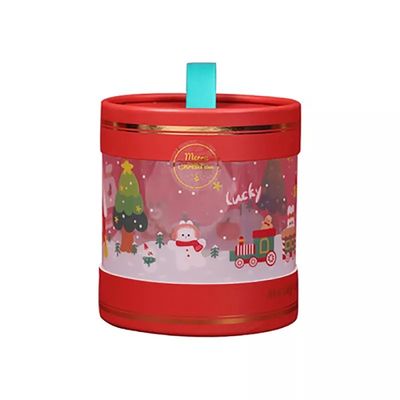 T Gömlek Hediyesi İçin Geri Dönüşümlü Karton Noel Arifesi Kutusu Cuboid Şekli