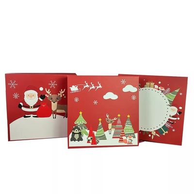 Karton Noel Süs Nakliye Kutuları ISO9001 FSC Sertifikası