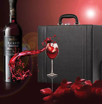 WHISKEY BRANDY Şarap Ambalaj Kutuları el yapımı Şarap Şişesi Hediye Kutusu Kabartma