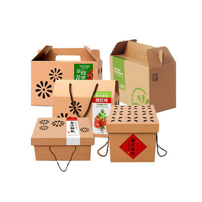Özel Meyve Ambalaj Kutusu Katlanır Arboard Hediye Paketleme Kutuları