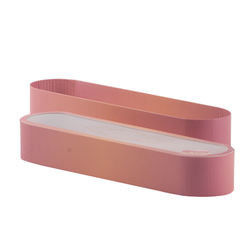 Pencereli Pembe Macaron Kurabiye Hediye Kutusu Ambalaj Baskısı Geri Dönüştürülebilir