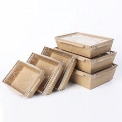 Paket Servis Özelleştirilmiş Gıda Ambalaj Kutusu / Kraft Kağıt Gıda Kutusu ODM FSC