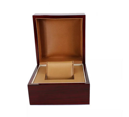 Hediyelik El Yapımı Yüksek Parlak Ahşap İçin ROYAL Watch Ambalaj Kutuları