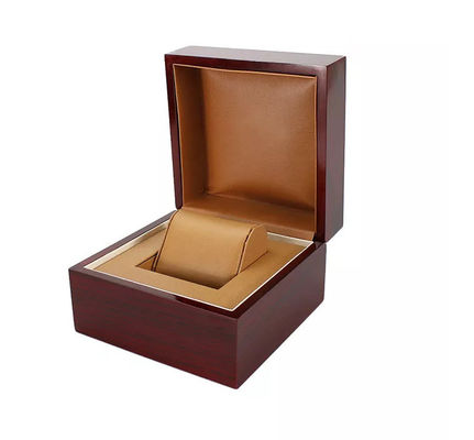 Hediyelik El Yapımı Yüksek Parlak Ahşap İçin ROYAL Watch Ambalaj Kutuları