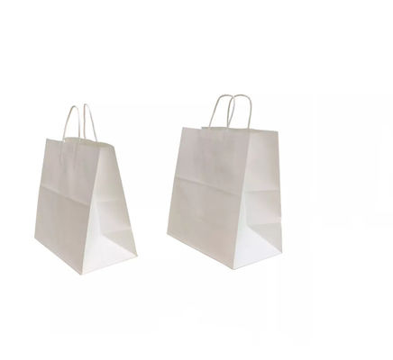 Taşınabilir Kraft Kağıt Çanta Paket Servis Alışveriş Hediye Çantası Ambalaj ODM