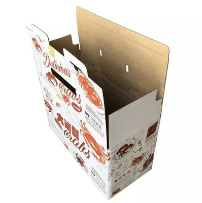 5 Katlı Sert Karton Meyve Paketleme Kutuları Oluklu Meyve Karton Kutu
