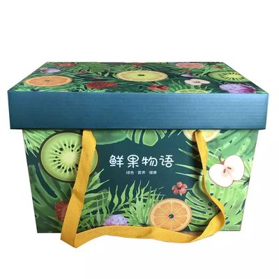Meyve Paketleme Laminasyon / Kabartma için Çift Duvar Oluklu Kutular