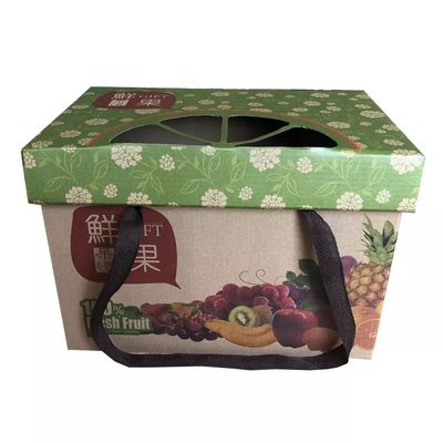 Meyve Paketleme Laminasyon / Kabartma için Çift Duvar Oluklu Kutular