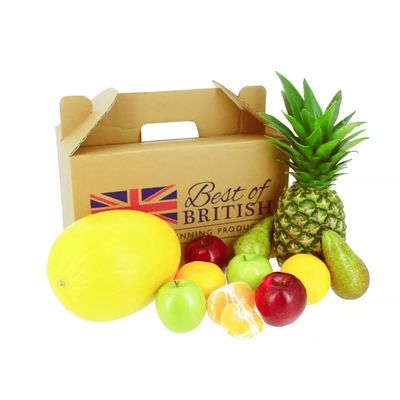 CMYK Meyve Paketleme Kutuları Özel Yapılmış Oluklu Meyve Kutusu
