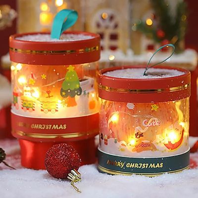 T Gömlek Hediyesi İçin Geri Dönüşümlü Karton Noel Arifesi Kutusu Cuboid Şekli