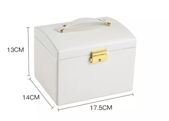 Pazen Deri Takı Saklama Kutusu Yağlı Küpe Mücevher Kutusu