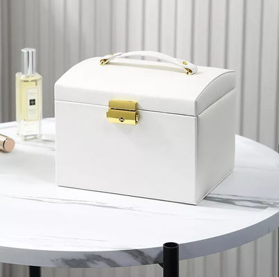 Pazen Deri Takı Saklama Kutusu Yağlı Küpe Mücevher Kutusu