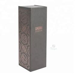 Dekoratif Şarap Hediyelik Kutular Karton Mat Laminasyon Yüzey