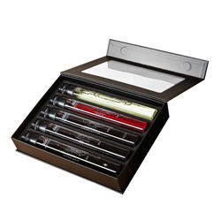 Parlak Laminasyon Şarap Şişesi Hediye Kutuları CMYK Şampanya Hediye Kutusu Ambalajı