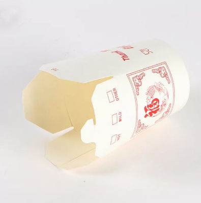 Erişte Kebabı Özelleştirilmiş Gıda Ambalaj Kutusu CMYK Paket Yemek Kutuları Tek Kullanımlık